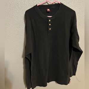 Ferruche Black Men's Henley Shirt